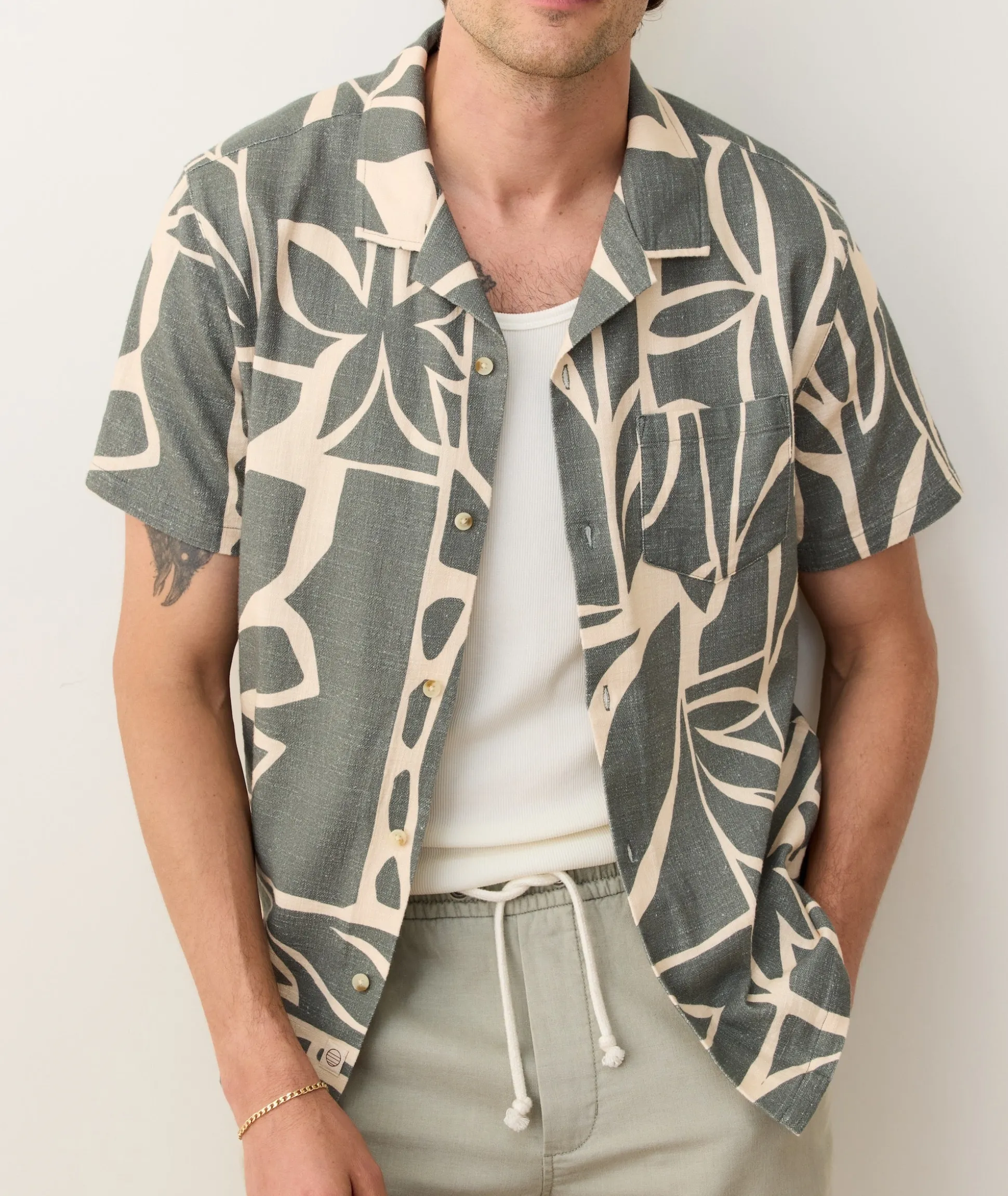 Stretch Selvage Resort Shirt