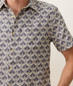 Stretch Selvage Short Sleeve Shirt
