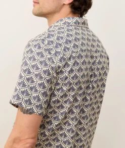 Stretch Selvage Short Sleeve Shirt