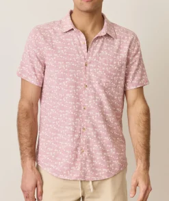 Stretch Selvage Short Sleeve Shirt