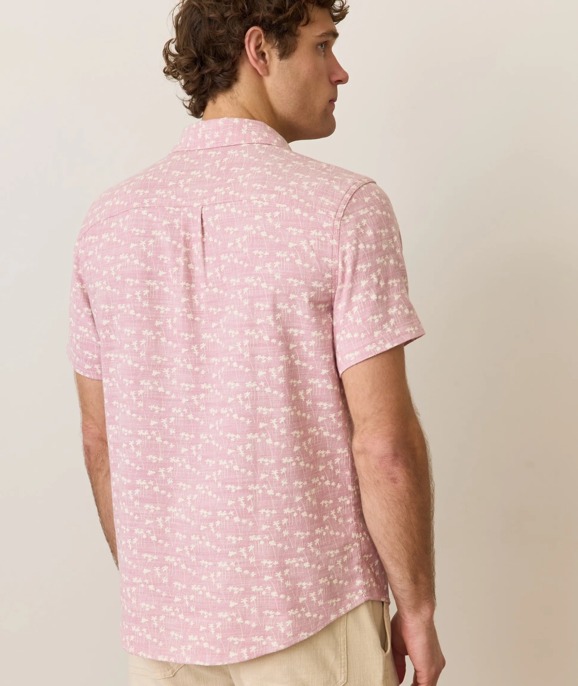 Stretch Selvage Short Sleeve Shirt