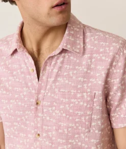 Stretch Selvage Short Sleeve Shirt