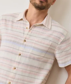 Stretch Selvage Short Sleeve Shirt