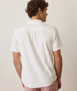 Stretch Selvage Short Sleeve Shirt