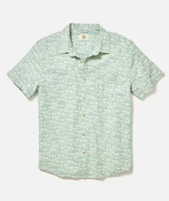 Stretch Selvage Short Sleeve Shirt