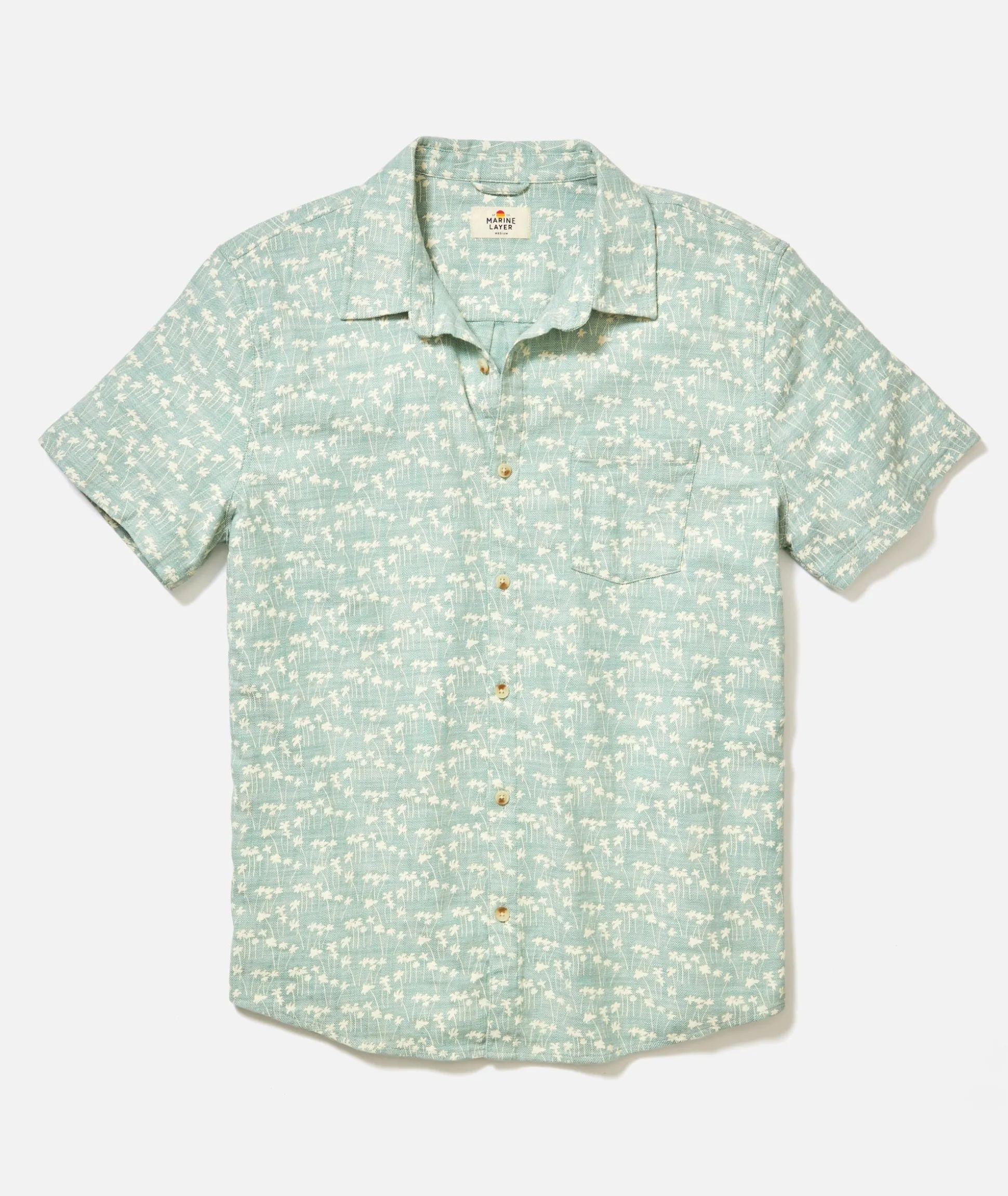 Stretch Selvage Short Sleeve Shirt