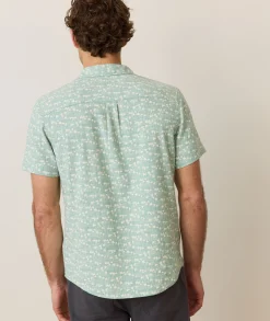 Stretch Selvage Short Sleeve Shirt