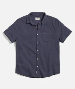 Stretch Selvage Short Sleeve Shirt