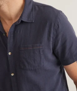 Stretch Selvage Short Sleeve Shirt