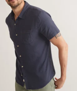 Stretch Selvage Short Sleeve Shirt