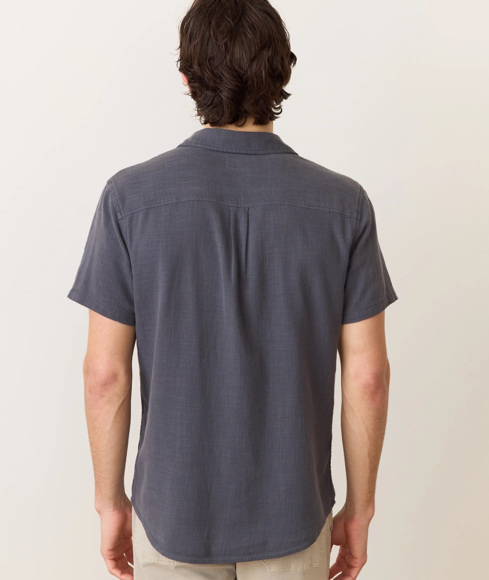 Stretch Selvage Short Sleeve Shirt