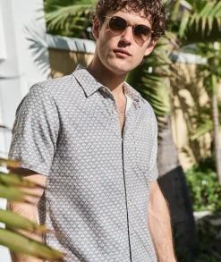 Stretch Selvage Short Sleeve Shirt