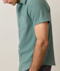 Stretch Selvage Short Sleeve Shirt