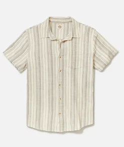 Stretch Selvage Short Sleeve Shirt