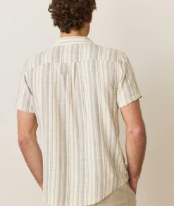 Stretch Selvage Short Sleeve Shirt