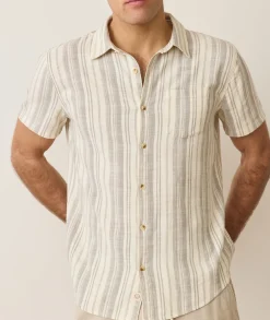 Stretch Selvage Short Sleeve Shirt