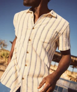 Stretch Selvage Short Sleeve Shirt