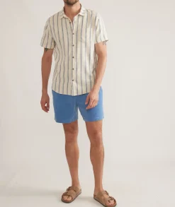 Stretch Selvage Short Sleeve Shirt