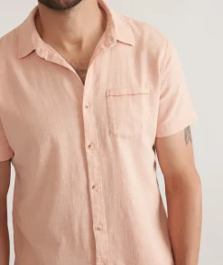Stretch Selvage Short Sleeve Shirt