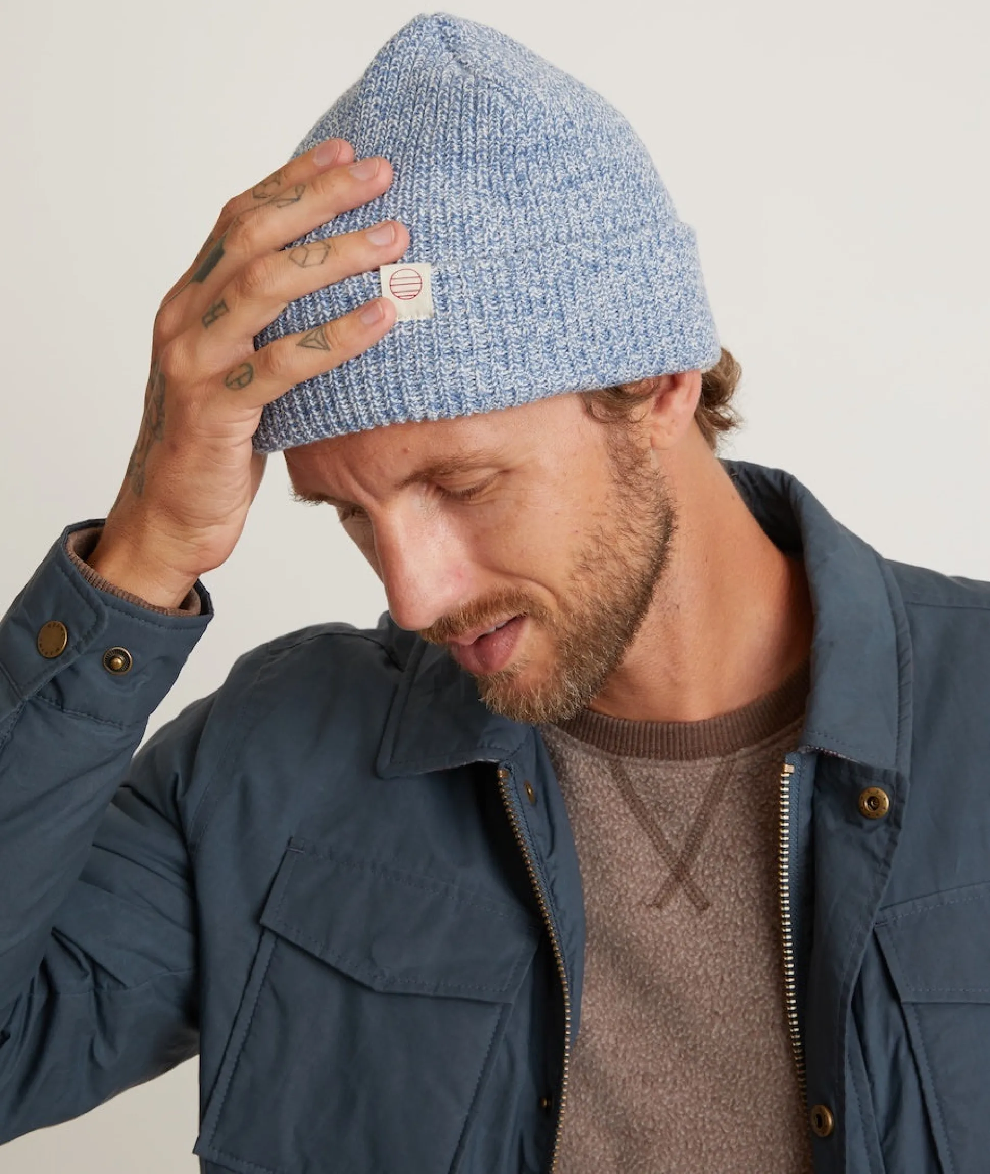 Tahoe Beanie in Coronet Blue Marl