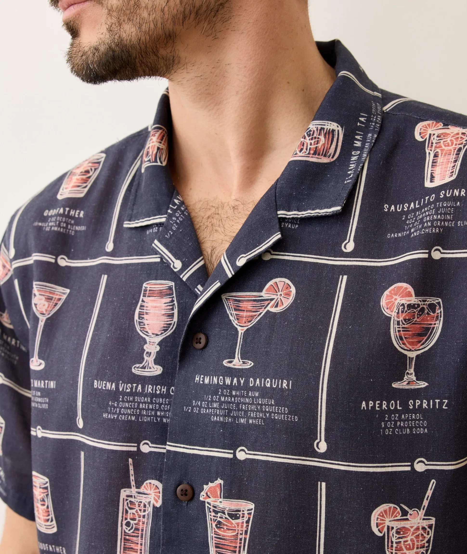 Tencel Linen Resort Shirt