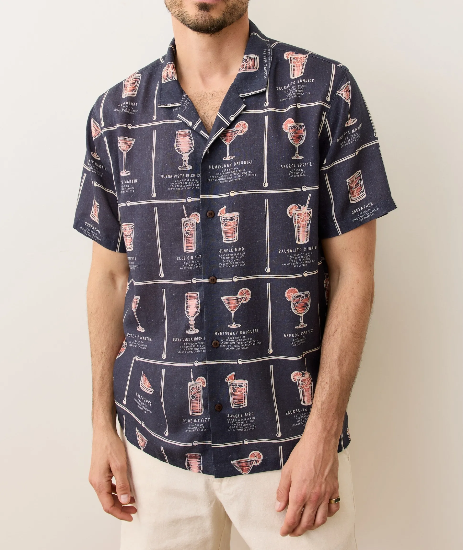 Tencel Linen Resort Shirt