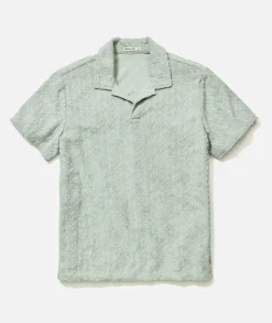 Textured Terry Polo