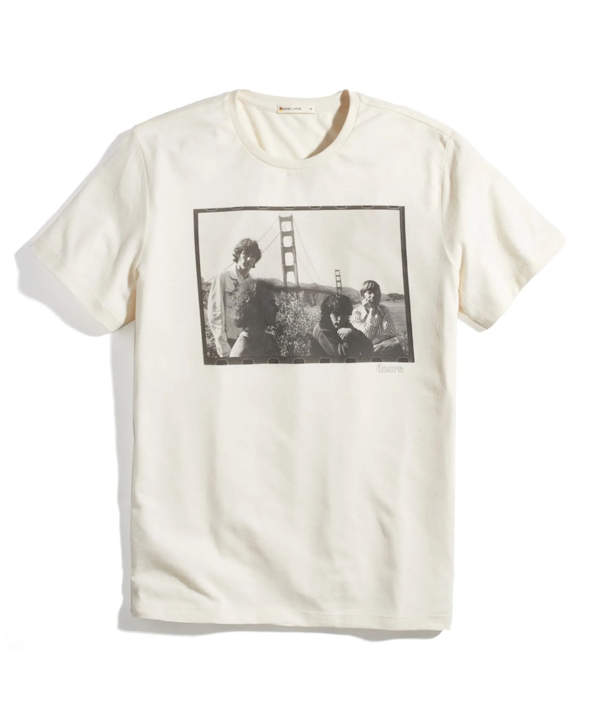 The Doors Photo Tee in Unisex Natural