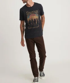 The Doors Unisex Tee in Faded Black