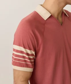 Varsity Rib Polo