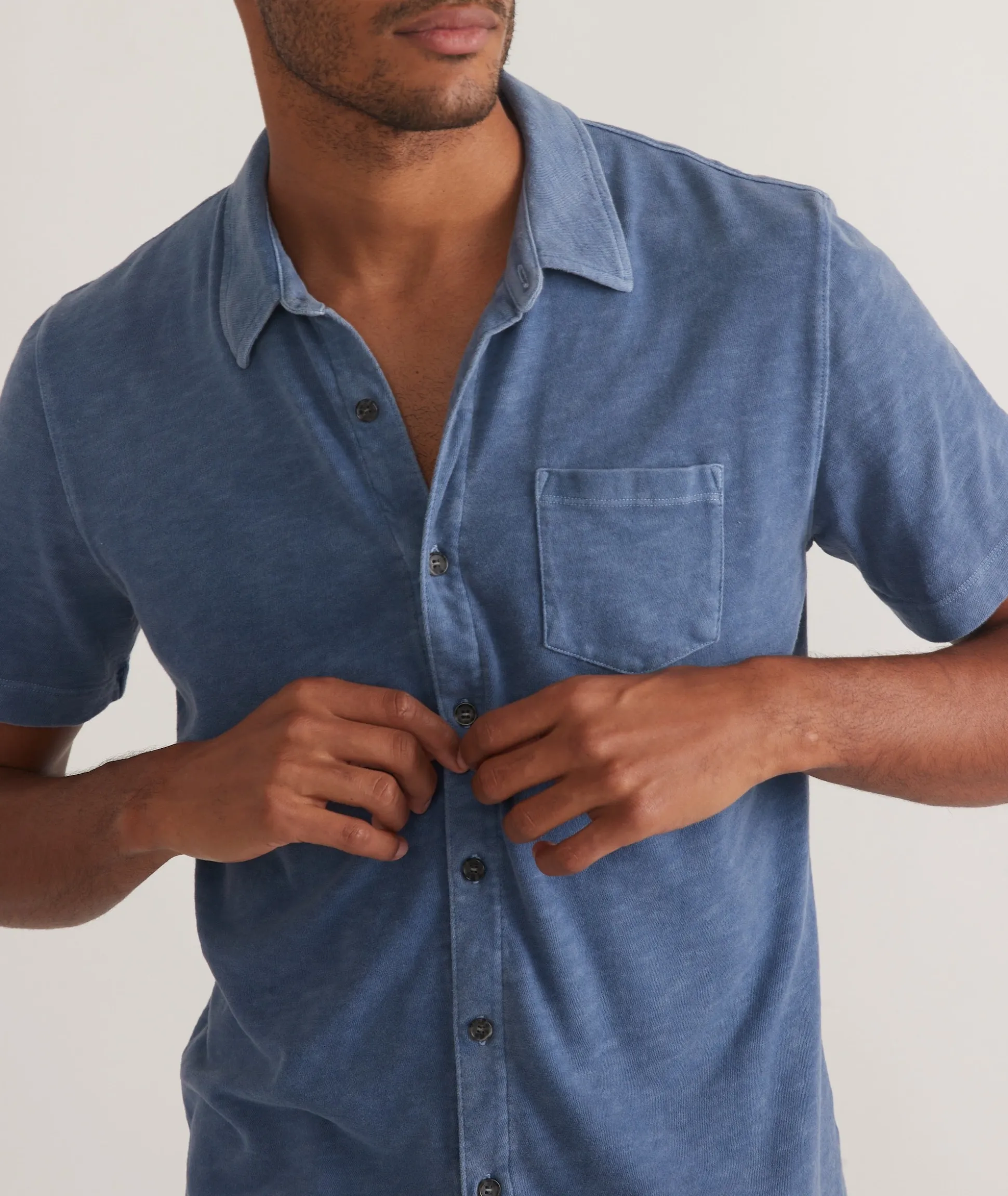 Vintage Heavy Slub Button Down