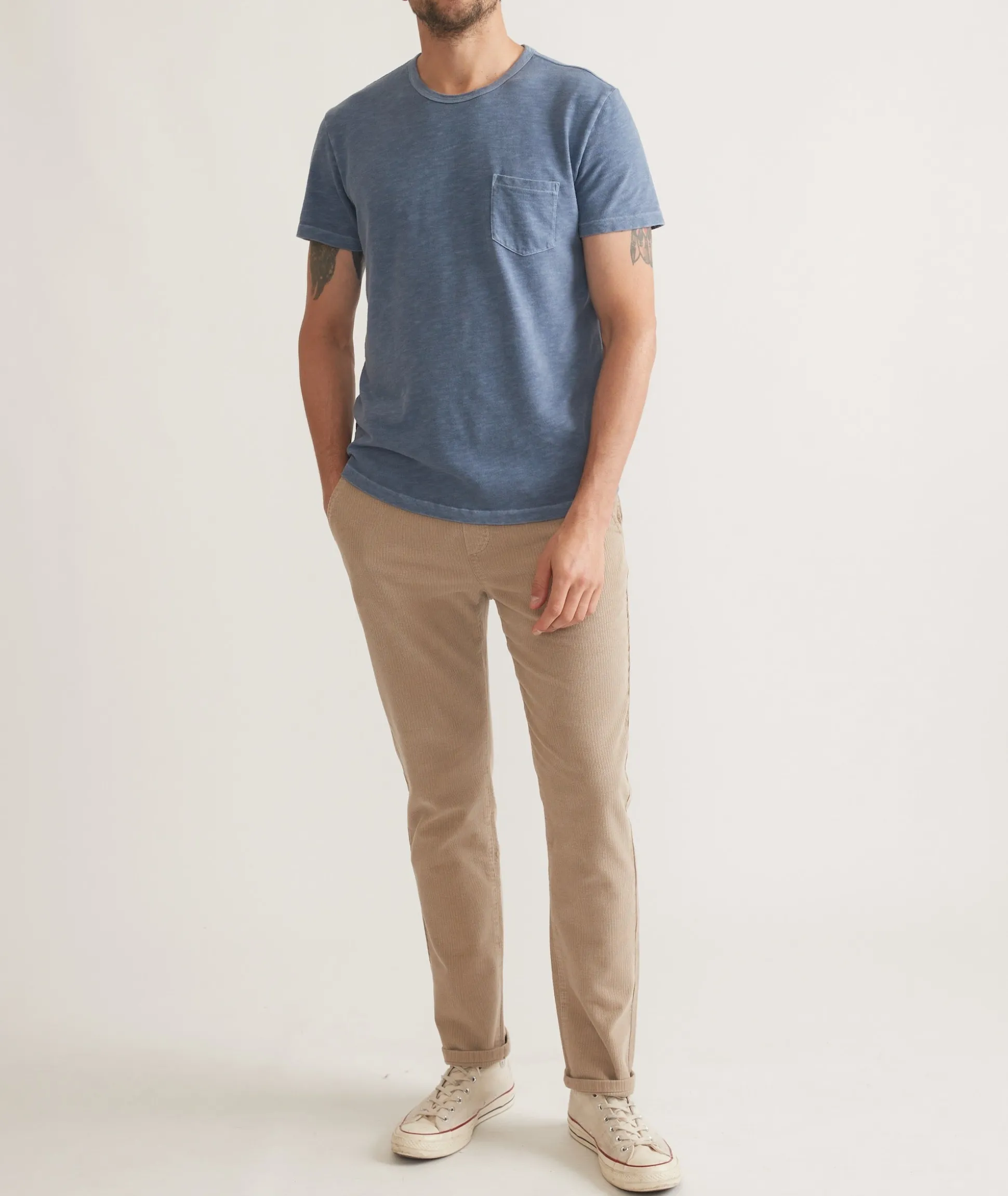 Vintage Heavy Slub Pocket Tee