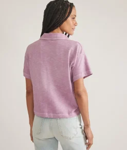 Vintage Slub Polo Tee