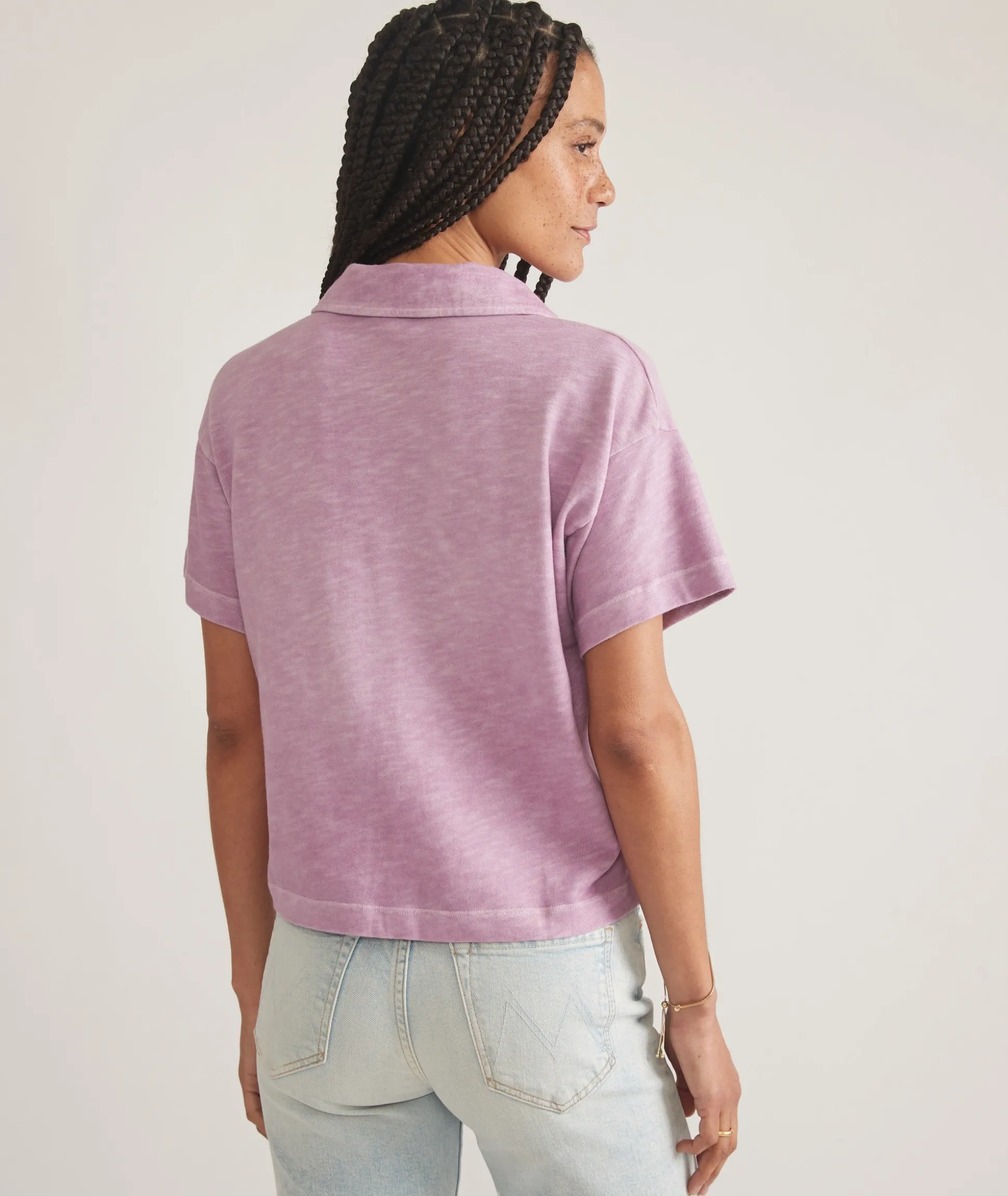 Vintage Slub Polo Tee