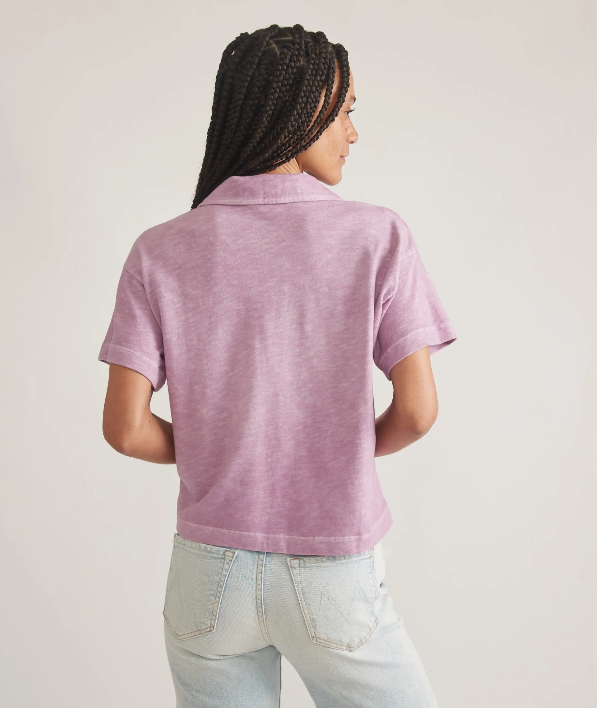 Vintage Slub Polo Tee