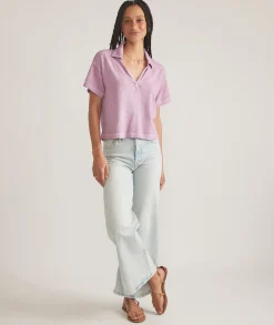 Vintage Slub Polo Tee