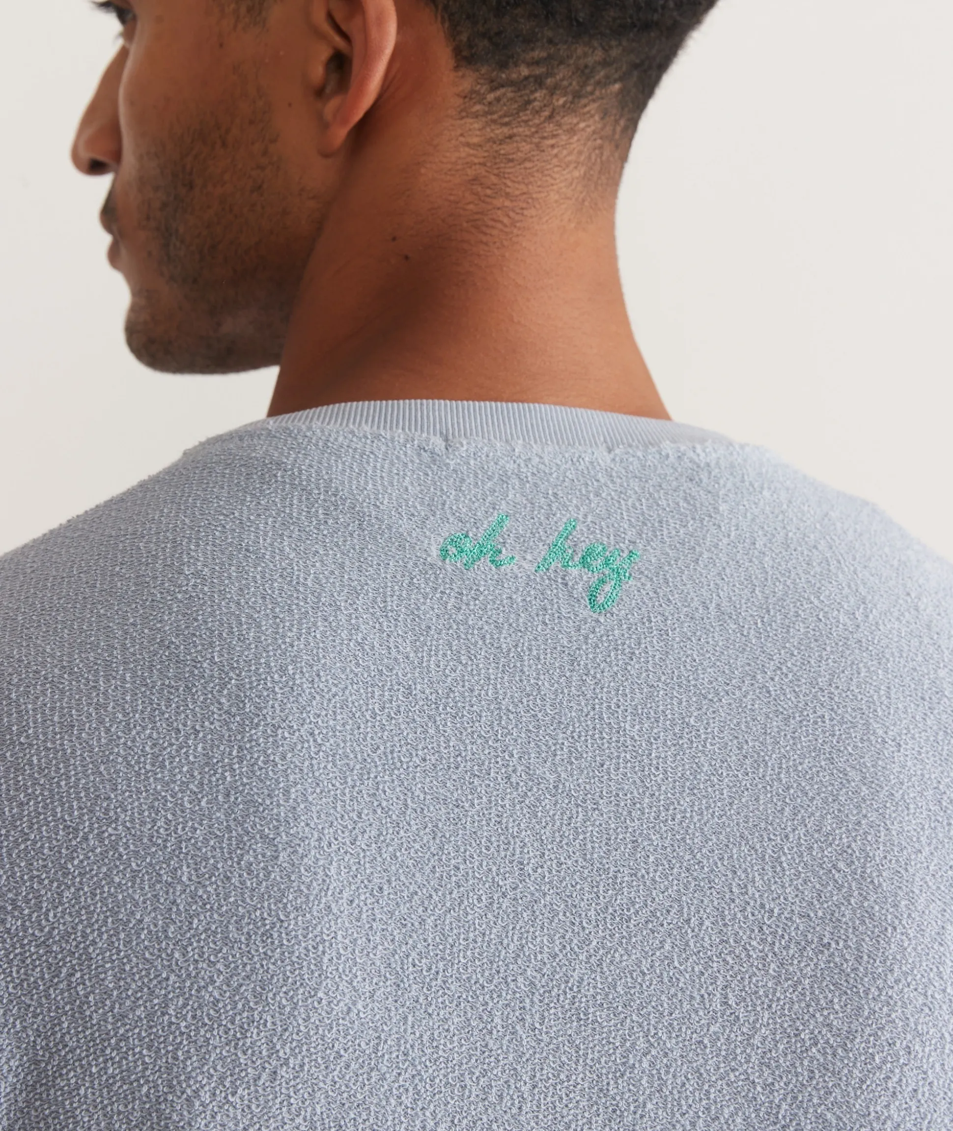 Vintage Terry Out Crewneck