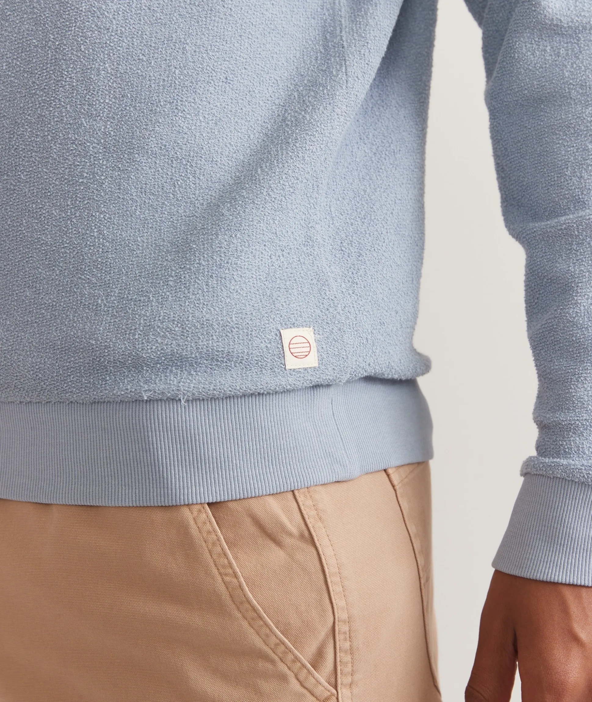 Vintage Terry Out Crewneck