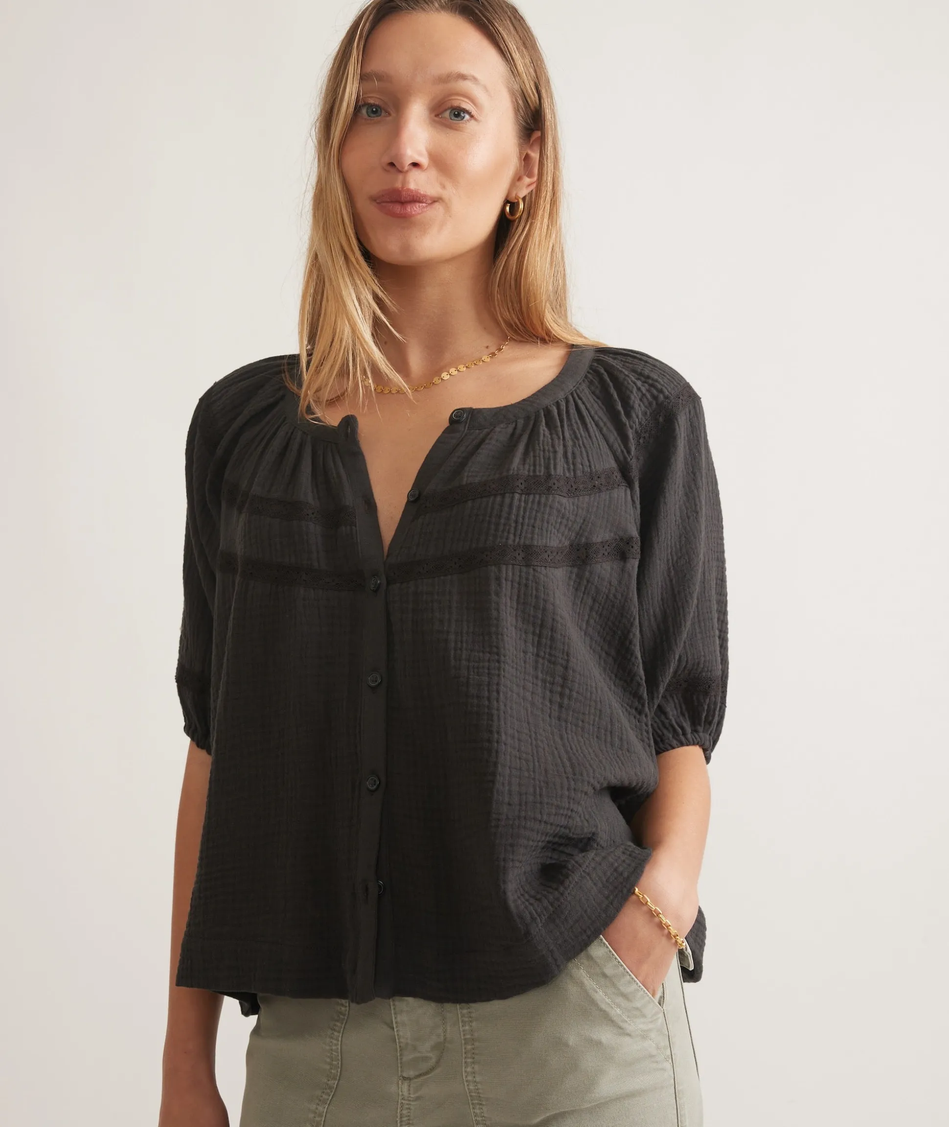 Wren Puff Sleeve Top