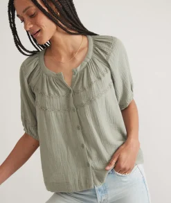 Wren Puff Sleeve Top