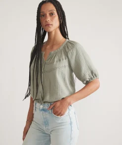 Wren Puff Sleeve Top